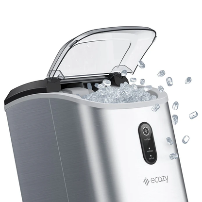 Nugget Ice Maker Countertop With Handle, 33 Lbs/24H